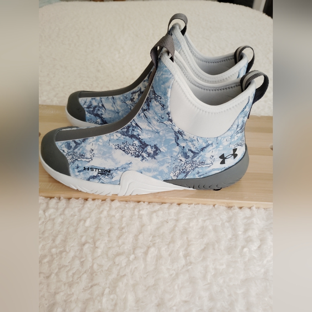 Under Armour UA Shoreman Water Camo Fishing Deck Shoes 3028673 025 -Men’s 9 . - Picture 3 of 8